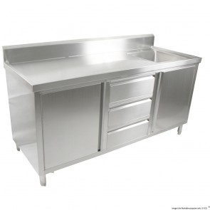 FED Cabinet With Right Sink SC-6-2100R-H