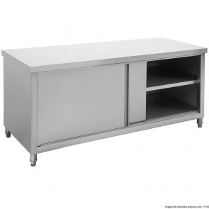 FED Kitchen Tidy Pass-Thru Workbench Cabinet 1500mm STHT6-1500-H