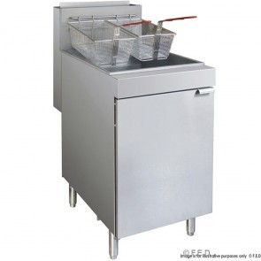 FED Superfast LPG Gas Tube Fryer RC400ELPG 