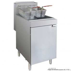 FED Superfast Natural Gas Tube Fryer RC400E