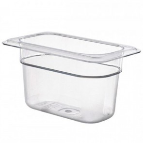 Food Tek Clear Poly 1/9 Gastronorm Pan