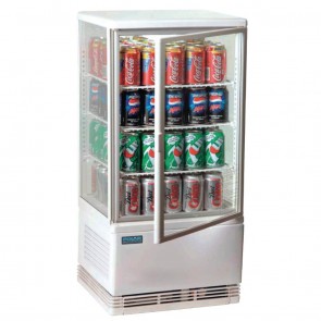 G619-A Polar C-Series Display Fridge White 68 Litre