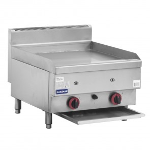 Gasmax Benchtop 2 Bunner Griddle 600mm - JUS-TRG60ELPG