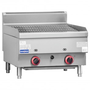 Gasmax Benchtop 2 Burner Chargrill - JUS-TRH60E
