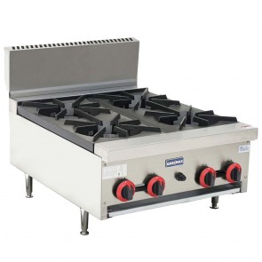 FED Gas Cook Top 4 Burner - RB-4ELPG