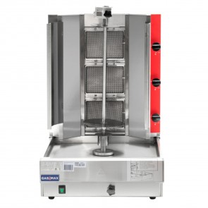 Gasmax Semi-automatic 3 Burner NG Kebab Machine KB-3
