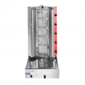 Gasmax Semi-automatic 5 Burner NG Kebab Machine KB-5
