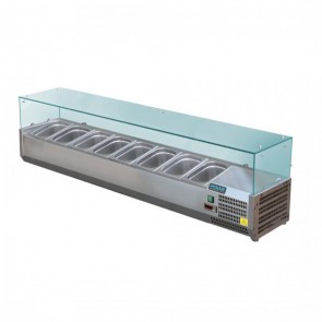 GD877-A Polar G-Series Countertop Prep Fridge 8x 1/3GN