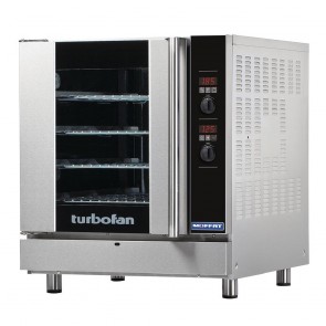 GE763-N Turbofan 4x 660x460 Capacity Digital Gas Convection Oven - Natural Gas