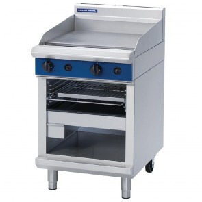 GE837-N Blue Seal 600mm Gas Griddle Toaster - Natural Gas