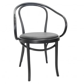 B9 Bentwood扶手椅由Le Corbusier和Thonet Walnut设计