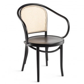 Bentwood Cane Back Armchair