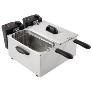 GG199-A Caterlite Light Duty Fryer - 2 x 3.5 Litre