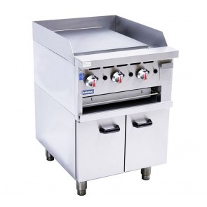 Gasmax Gas Griddle and Gas Toaster with Cabinet GGS-24