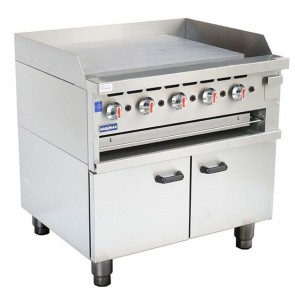 Gasmax Gas Griddle and Gas Toaster with Cabinet GGS-36
