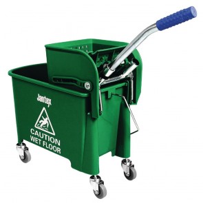 GK689 Jantex Green Mop Wringer & Bucket - 20 Litre