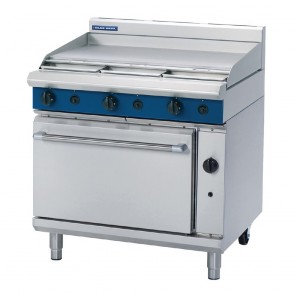 GR798-P Blue Seal By Moffat 900mm Gas Static Oven Range w/900mm Griddle - LPG / Propane