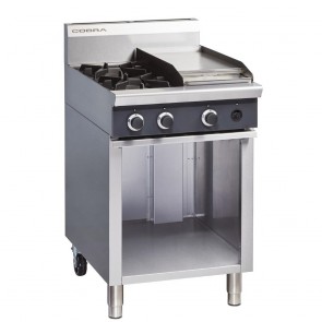 GR810-P Cobra By Moffat 600mm Cooktop 2X Burners & 300mm Griddle On Cabinet Base - LPG / Propane