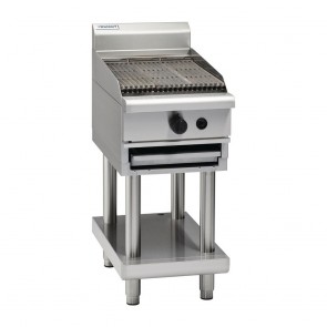 GR883-P Waldorf By Moffat 450mm Gas Chargrill On Leg Stand - LPG / Propane