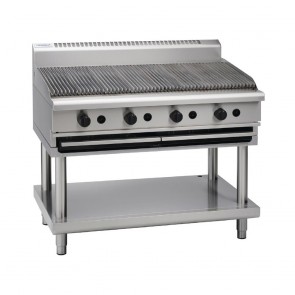 GR884-N Waldorf By Moffat 1200mm Gas Chargrill On Leg Stand - Natural Gas