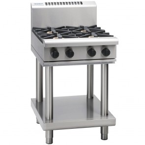 GR886-P Waldorf By Moffat 600mm Cooktop 2X Burners And 300mm Griddle On Leg Stand - LPG / Propane