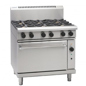 GR890-N Waldorf By Moffat 900mm Gas Convection Oven Range w/900mm Griddle - Natural Gas