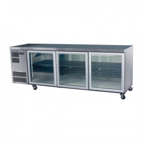 GT527 Skope Counterline 3 Glass Door Undercounter Chiller