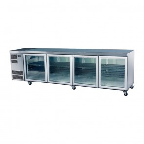 GT528 Skope Counterline 4 Glass Door Undercounter Chiller