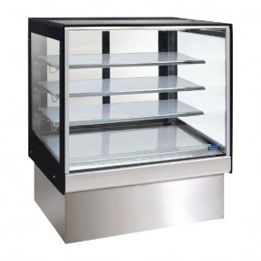 GT616 1500mm Three Tier (Plus Base) Free Standing Refrigerated Cake Display