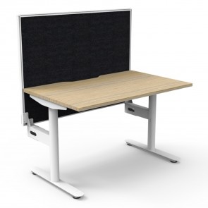 Halo Static Single Desk Workstation