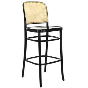 Hoffman Cane Back Bentwood Bar Stool BST-811/2