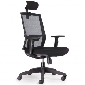 Kal Mesh High Back Office Chair with Headrest