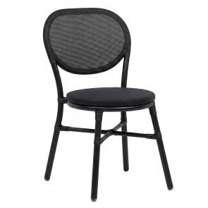 Julie Outdoor Chair with Fabric Seat