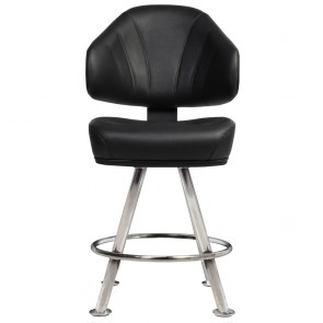 Las Vegas Gaming Stool - Silver