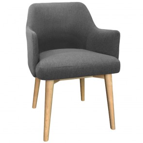Linnea Armchair Natural Wood Legs