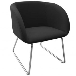 Lissette Reception Chair Contemporary Waiting Room Armchair