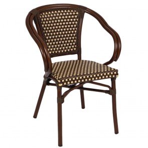 Lyon Outdoor Wicker Arm Chair