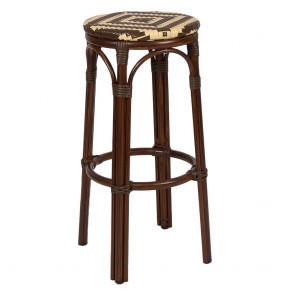 Lyon Wicker Outdoor Bar Stool