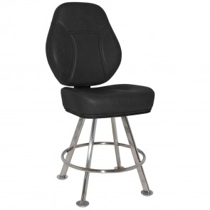 Miami Gaming Stool - Silver