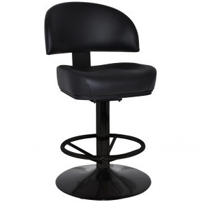 Dallas Gaming Stool Black Disc Base