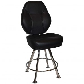 Miami Gaming Stool - Silver