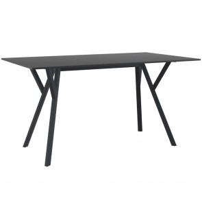 Milo Contemporary Rectangle Outdoor Dining Table