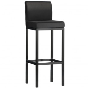 Minimalist Bar Stool Black