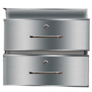Modular Systems Stainless Steel Double Drawer 480x503x410 DR-02/A
