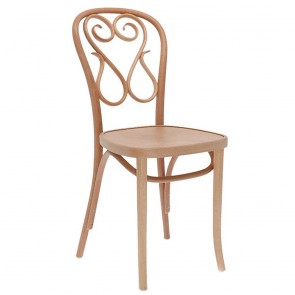 Genuine No 4 Bentwood Chair Café Daum by Michael Thonet Black