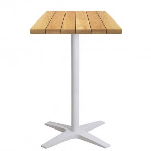 Franziska Rustic Wood Outdoor Bar Table