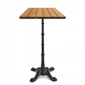 Celestine Rustic Industrial Outdoor Bistro Table