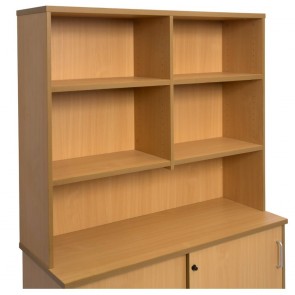 Beech Overhead Office Hutch