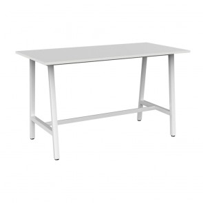 Office Bar Table White Legs