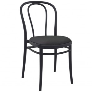 Outdoor Bentwood Chair Upholstered Replica
